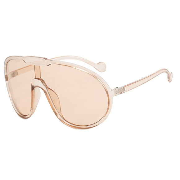 Oversized Sunglasses for Women Men Fashion Shield Aviator Sun Glasses Protection Goggles