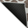 thumbnail image 3 of Addison Rugs Chantille Indoor/Outdoor Transitional Circles Brown Washable Runner Rug, 2'3" x 7'6", 3 of 6