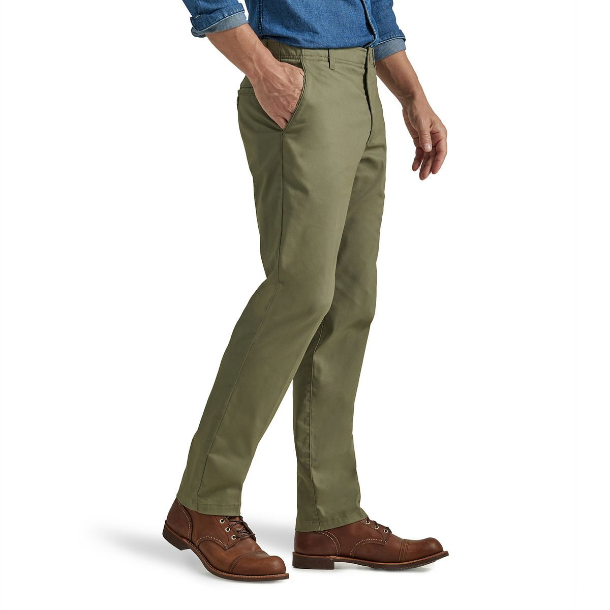 Lee® Men's Extreme Motion Flat Front Slim Straight Pant with