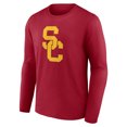 thumbnail image 2 of Men's Cardinal USC Trojans Logo Long Sleeve T-Shirt, 2 of 3