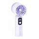 thumbnail image 2 of High Speed Handheld Fan With Digital Display USB Rechargeable Portable Mini Fan Quiet Fan For Student Office Travel Outdoor Use, 2 of 6