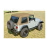Rugged Ridge 13751.37 XHD Soft Top, Bowless, Spice, Sailcloth; 97-06 Jeep Wrangler TJ