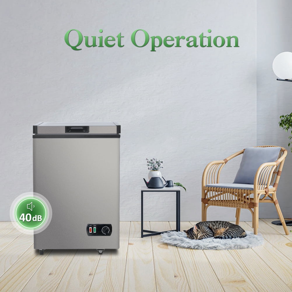 PRO CHOICE 3.8 cu ft Compact Chest Freezer, Gray