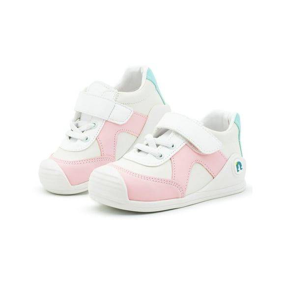 Tenis Para Niña Andante Rosa Ninos Con Tecnología Ergonómica blanco 14.5