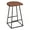 Brown, variant on Clement Solid Wood 24" Bar Stool - White
