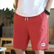 thumbnail image 3 of Pantalones cortos para hombre, holgados, para correr, holgados, para la playa, de algodón, informales, talla XL, novedad de 2024, finos, para verano, 3 of 4