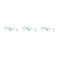 thumbnail image 4 of sweethay Sun Glass Portable Beautiful Women Spectacles Fiesta de baile multifuncional Marco de metal para mujer Azul claro Type1 NO1, 4 of 6