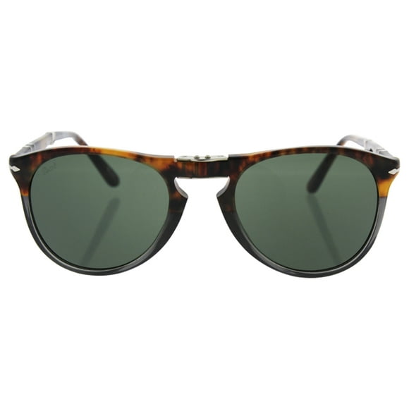 Persol Men's PO9714S Sunglasses Fuoco E Ardesia / Green 52mm