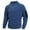 Blue, variant on Men's Sweatshirts Men Fleece Half Zip Patchwork Pullover Long Sleeve Turn Down Collar Stand Collar Half Collar Coat Lightweight Fleece Hoodie
