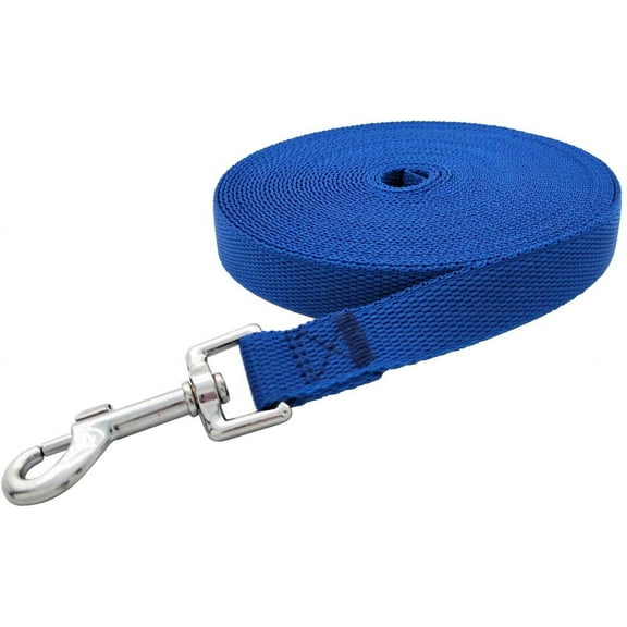 Dog/Puppy Obedience Recall Training Agility Lead-10 ft 15 ft 20 ft 30 ft Long Leash-for Dog Training,Recall,Play,Safety,Camping