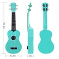 thumbnail image 2 of POMAIKAI Ukelele soprano Ukelele de madera para principiantes Ukelele de guitarra hawaiana 21"Principiante y estudiantes (azul), 2 of 5
