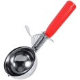 thumbnail image 1 of Cuchara para helado de acero inoxidable MACHAO roja 5 cm, 1 of 5