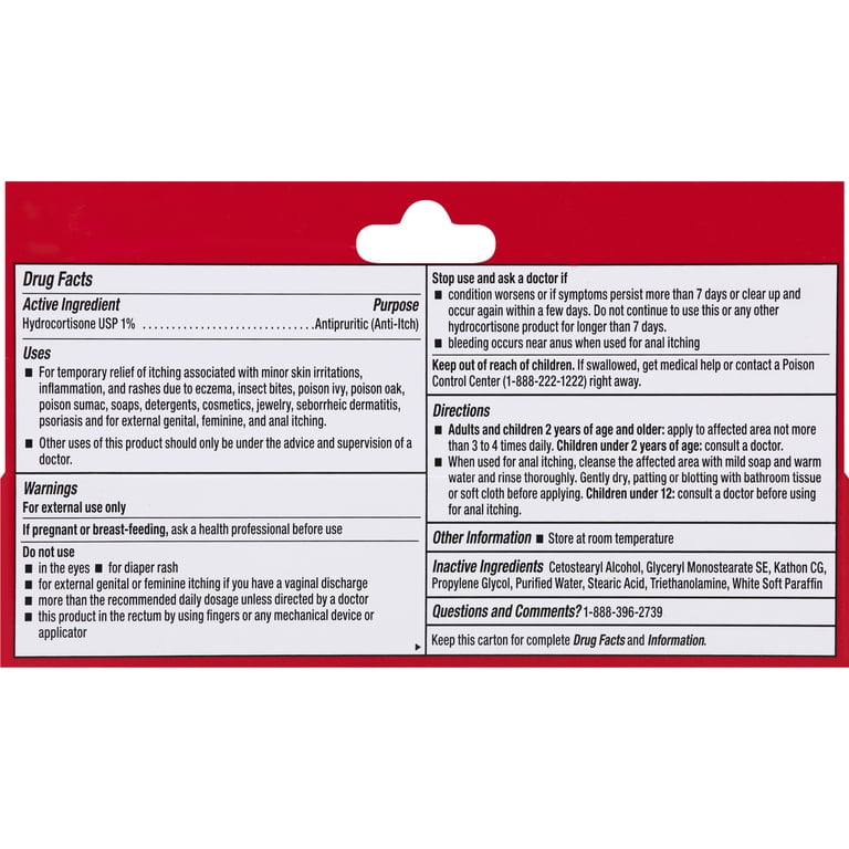 Leader Maximum Strength Hydrocortisone Cream, 1 oz photo 2