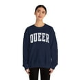 thumbnail image 4 of Queer Sweatshirt Gifts Crew Neck Shirt Long Sleeve Unisex, 4 of 7