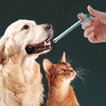 thumbnail image 2 of Graflsoa 2-Pack Silicone Pet Medication Feeder Set: Dual-Use Tool for Tablets/Capsules and Liquids, Food-Grade Soft Tip, Piston Rod Control, Long Handle for Safe Feeding of Cats, Dogs, Puppies &, 2 of 6