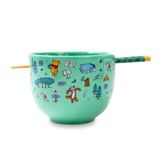 Juego de vajilla Disney Winnie the Pooh Allover Icons Ceramic