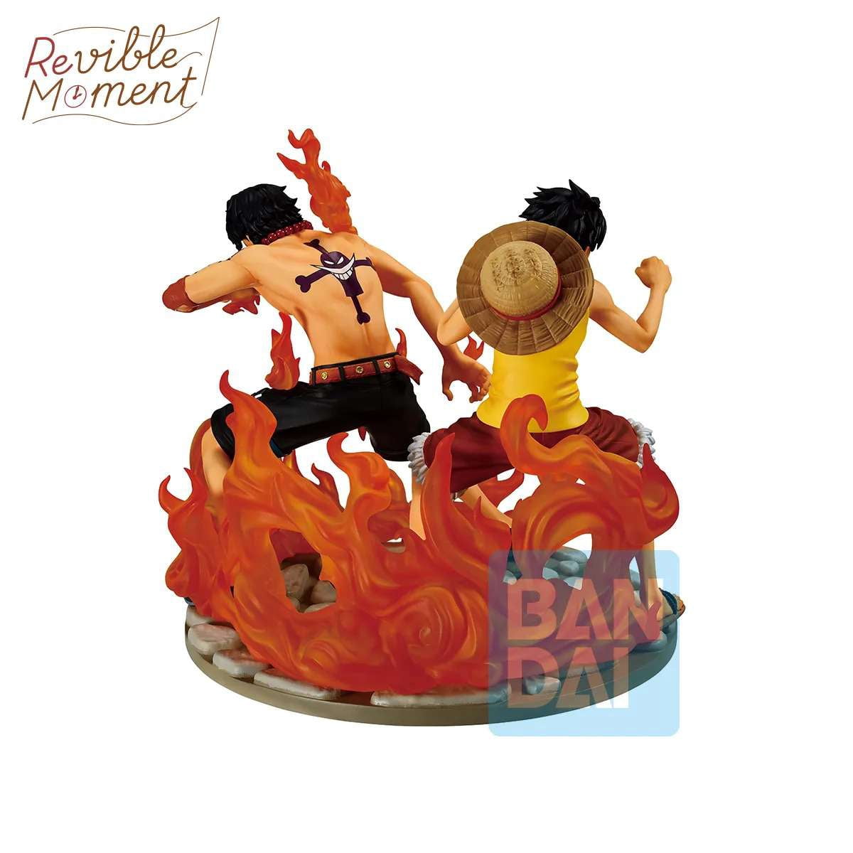 One Piece Revible Moment Ichibansho Ace & Luffy Collectible Figure [Dramatic Memories]