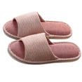thumbnail image 2 of 1 Paire de Pantoufles d'Intérieur pour Femmes Pantoufles Confortables Pantoufles en Tissu, 2 of 7