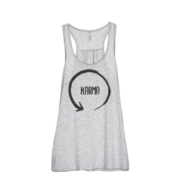 Thread Tank Karma Women Sleeveless Flowy Racerback Tank Top