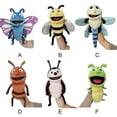 thumbnail image 3 of Open-Mouth Plush Hand Puppets Featuring Butterfly Honeybee Ladybug Caterpillar and Ant, 3 of 5