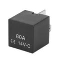 thumbnail image 1 of Relay Socket,14V 80A 4 Pin Car Relay Car Boat Relay Top Tier Quality, 1 of 8