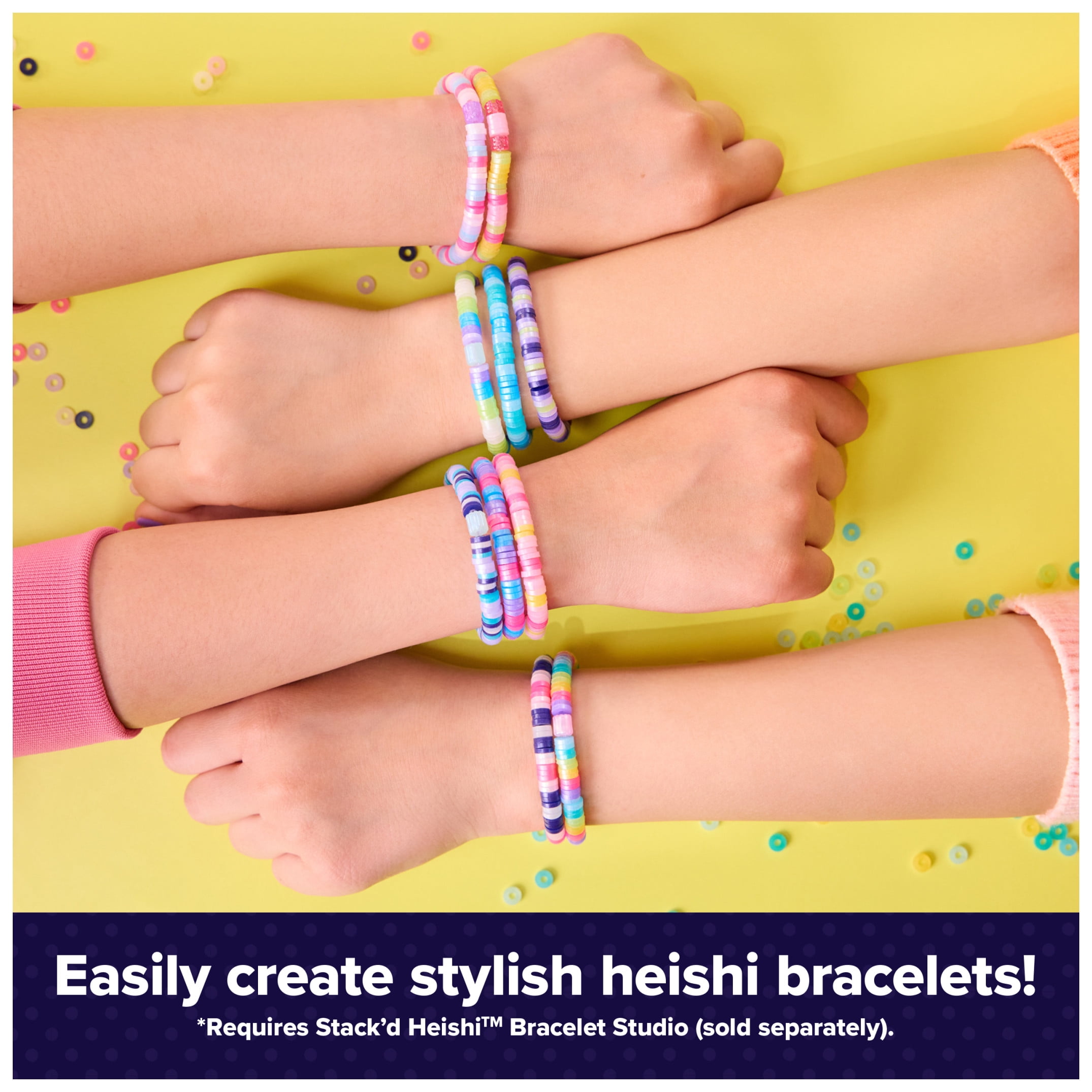 Cool Maker, Stack’d Heishi Bracelet Maker Expansion Pack, for Kids Ages 7 and up