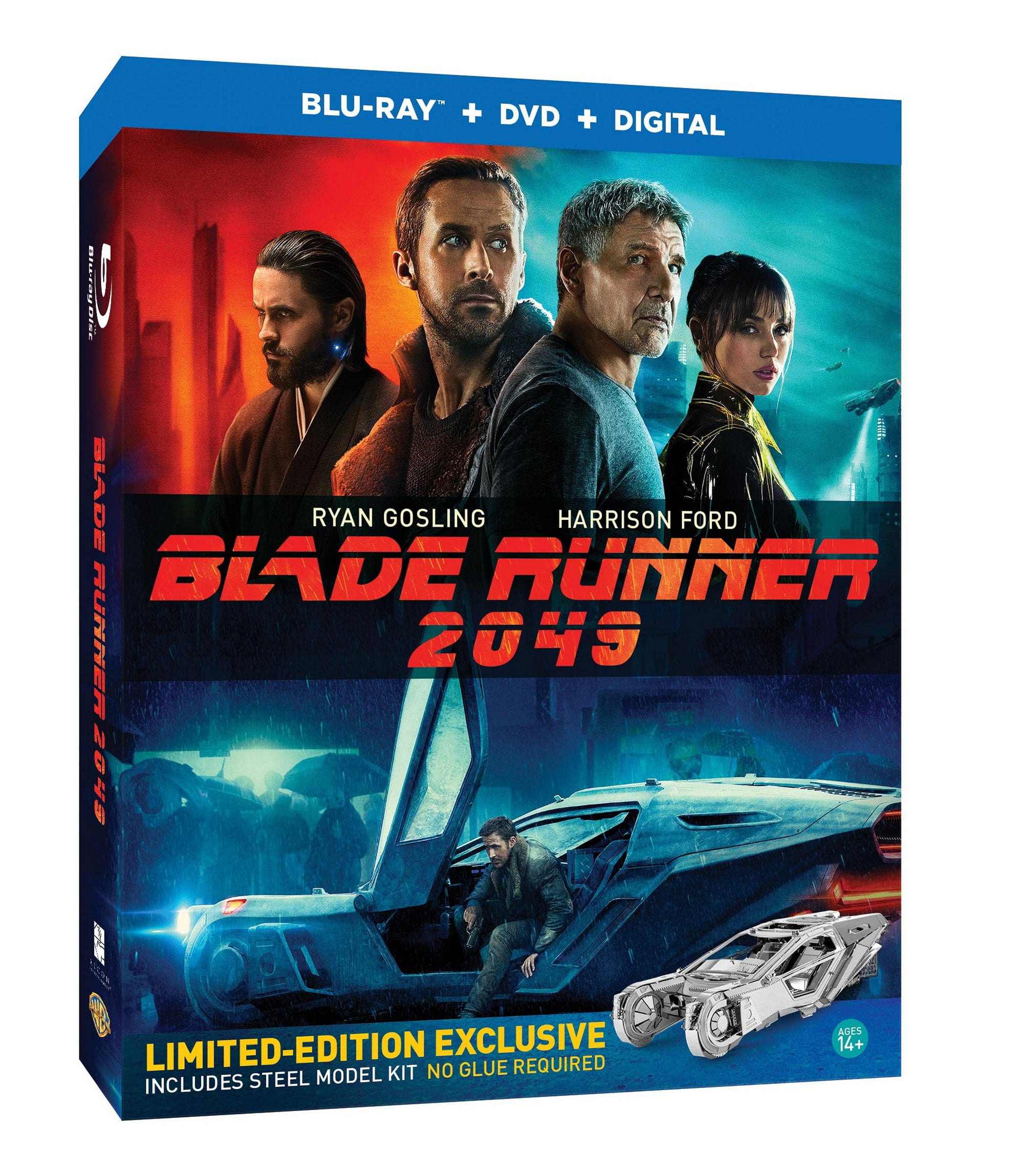Agacharse cuidadosamente base Blade Runner 2049 (Walmart Exclusive) (Blu-ray + DVD + Metal Earth Spinner  Car) - Walmart.com