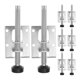 thumbnail image 1 of patas niveladoras ajustables para muebles, para suelos irregulares, niveladores de acero para armarios y guardarropas, almohadillas antideslizantes para muebles del hogar y bancos de trabajo, talla L., 1 of 5