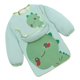 thumbnail image 2 of Lovely Infant Water-proof Smock With Bib For Babies And Toddlers During Mealtime And Art Activities 1Pcs, 2 of 3