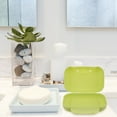thumbnail image 6 of WHAMVOX 2pcs Soap Bar Holder Travel Soap Case with Lid Leakproof Soap Box Soap Dishes, 6 of 8