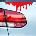 thumbnail image 3 of SPRING PARK 2Pcs Creative Red Blood Reflective Car Stickers Light Bumper Body Decals Decor, 3 of 7