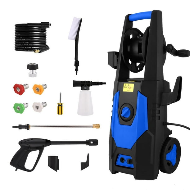 Max 3500PSI Electric High Pressure Washer 2.6GPM Cleaner Machine With Hose Reel,1800W