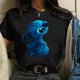thumbnail image 3 of Camiseta gótica de Stitch de Disney para mujer, remera estampada de Lilo Stitch, camisetas de Hip Hop, ropa para mujer, 3 of 3