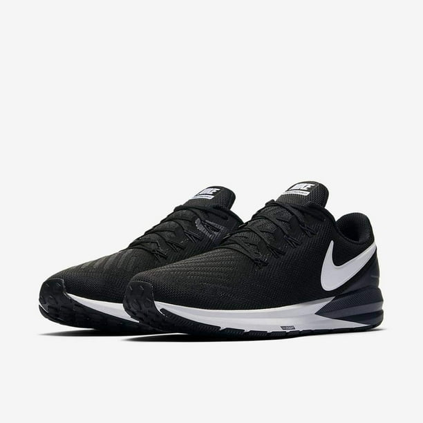 Nike AA1636-002: Men's Air Zoom Structure Black/Gridiron/White Running Shoe (13 D(M) US Men) - Walmart.com