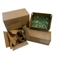 thumbnail image 5 of 100-Pack 12x8x4 Corrugated Cardboard Boxes – Kraft Paper Mailing Boxes for Shipping, Storage, Packing, 5 of 5