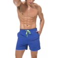 thumbnail image 1 of Suslo Couture - Traje de baño estándar de Secado rápido para Hombre, Azul Rey Sólido, Large, 1 of 4