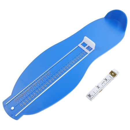 

Qumonin 1pc Foot Measuring Device UK/EU Adult Foot Length Gauge Adult Feet Sizer with Tape Measure