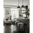 thumbnail image 6 of Crystorama Lighting Group GID-4005-MK-VG Gidget 10" Wide Pendant - Matte Black / Vibrant, 6 of 7