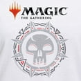 thumbnail image 3 of CafePress - Magic Black Mana Symbol T Shirt - Womens Cotton V-Neck T-shirt, 3 of 4