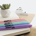 thumbnail image 3 of BAZIC Pastel Highlighter Assorted Color Pen Style, Chisel Tip Broad Fine Line Highlighters (5/Pack), 1-Pack, 3 of 5