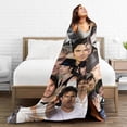 thumbnail image 6 of Blanket Ian Somerhalder Throw Flannel Blankets UltraSoft Micro Fleece Blanket Warm Cozy Plush Gift for Room Decoration Sofa,Office Bed car Camp Couch Beach, 6 of 9