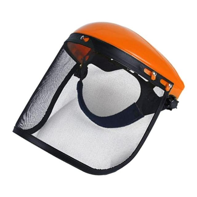 Protector facial para motosierra, protector facial para cortar césped, resistente, con buena ventilación, sombrero profesional para jardinería y Sombreros