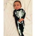 thumbnail image 5 of EnJoCho Glow-in-Dark Halloween Baby Romper Skeleton Print Cotton Jumpsuit with Zipper Top Sweatsuit for Boys Girls Trick or Treating, 5 of 9