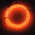 thumbnail image 2 of EL Wire Orange, 9.8ft/3m Portable Battery Pack Neon Lights Strip 360° Cuttable Glowing Rope Lights for Parties, Pub,Halloween,Christmas DIY Decoration, 2 of 12