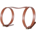 thumbnail image 1 of HONMEET 4Ensemble Sangles Marron avec Boucles Robustes pour Relier et Transporter Couvertures et Tapis de Sol, 1 of 6
