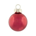thumbnail image 6 of Northlight 40ct Shiny, Glitter and Matte Red Glass Ball Christmas Ornament Set 1"-2.5", 6 of 9