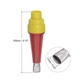 thumbnail image 2 of Unique Bargains 5 Pack 11mm Width Stainless Steel Caulk Nozzle 13.6mm Thread Connect Applicator, 2 of 6