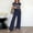 Navy, variant on Women Two Piece Outfits Crochet Sheer Knit Sweater Top Wide Leg Pants Matching Sets Sweatsuit Travel Clothes Elegant Dresses for Women Pant Set for Women Party Suite 269 Juniors Chiffon Overlay