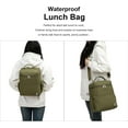 thumbnail image 6 of NOL Natural Organic Lifestyle Insulated Lunch Bags for Women Cooler Bag Lightweight Nylon Waterproof Lunch Box For Work (Amy green, Large), 6 of 6