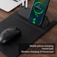thumbnail image 4 of EIMELI 15W Fast Wireless Charger Folding Phone Stand Office Home Fast Charging Mouse Pad With Pen Plug, 4 of 4